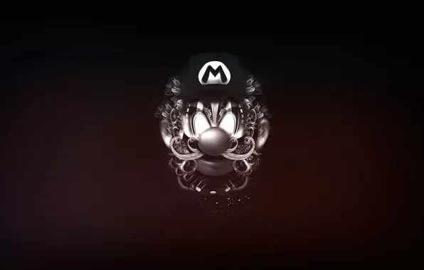 Минимализм, Игра, Стиль, Марио, Фон, Art, Mario, Super Mario