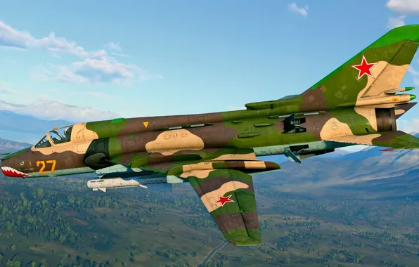 СССР, Истребитель-бомбардировщик, Су-17М4, ОКБ П.О. Сухого