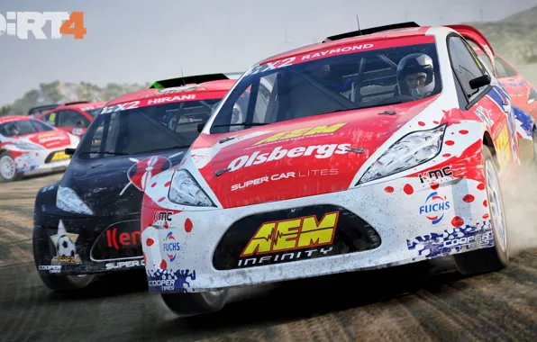 Car, game, race, speed, pilot, pearls, Dirt 4