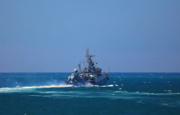 Корабль, черное море, вмф, противолодочный, малый, суздалец, проект 1124м