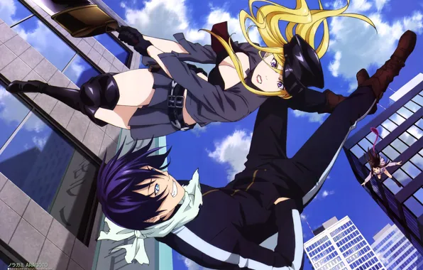 Аниме, арт, парень, Бездомный Бог, Ято, Noragami Aragoto