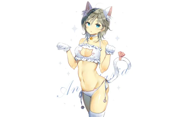 Girl, sexy, lingerie, pantsu, Anastasia, bra, cleavage, panties