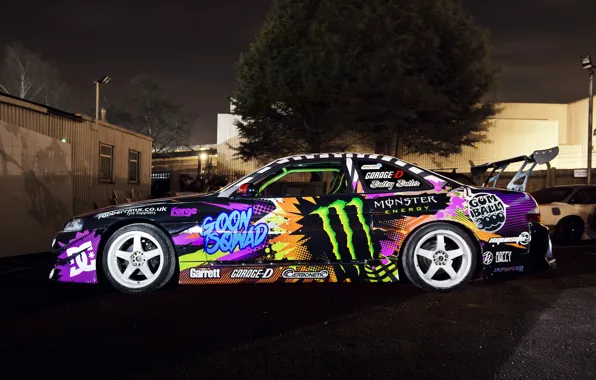 Картинка профиль, дрифт, Toyota, Monster Energy, тойота, Drift car, Soarer