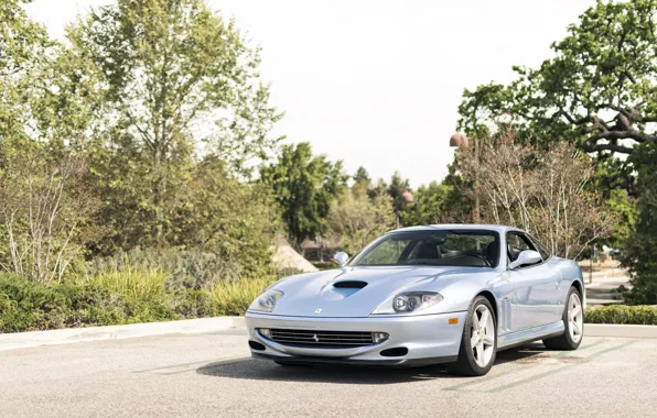 Картинка Ferrari, 550, Silver