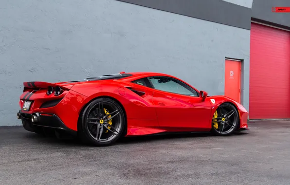 Ferrari, Red, Auto, F8 Tribute, Italian Car, ANRKY Wheels