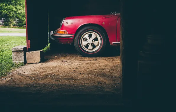 Car, Porsche, red, Energo5, 911S