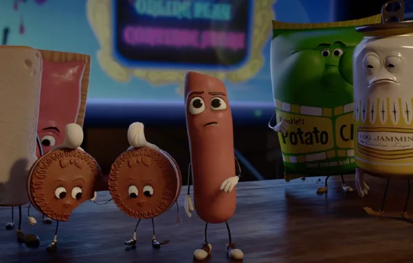 Мультфильм, 2016, sausage party, полный расколбас