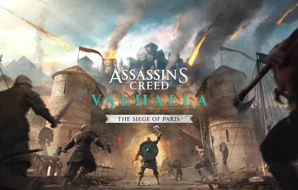 Париж, крепость, штурм, Assassin's Creed Valhalla