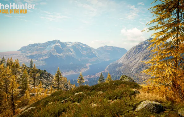 Осень, горы, игра, Природа, theHunter Call of the Wild™