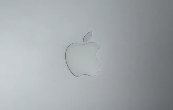 Apple, серебристый, Металл, ноутбук, крышка, macbook