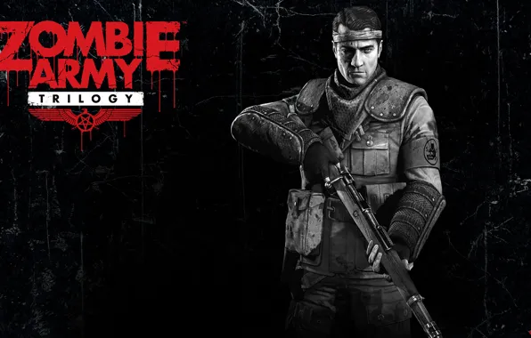 Зубы, зомби, труп, каска, Rebellion, плоть, Sold Out Software, Zombie Army: Trilogy