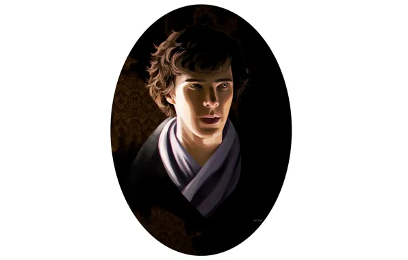 Портрет, Sherlock, Sherlock BBC, Sherlock Holmes, by sanagii