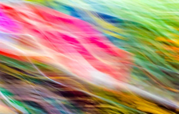 Картинка лучи, свет, линии, краски, цвет, трасса