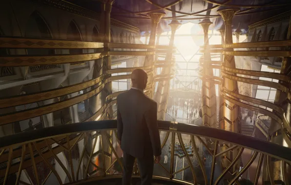 Интерьер, Hitman, Agent 47, агент 47, Hitman 3