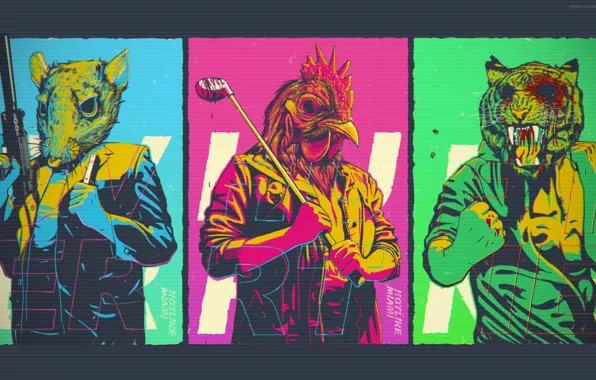 Маски | Wiki | Hotline Miami [RUS] Amino