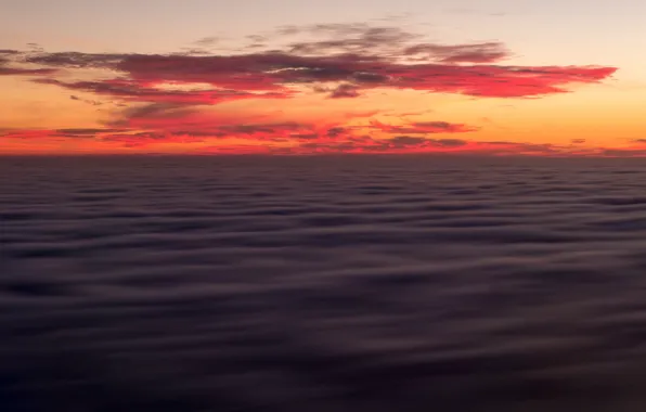 Landscape, clouds, Big Sur, Calfornia