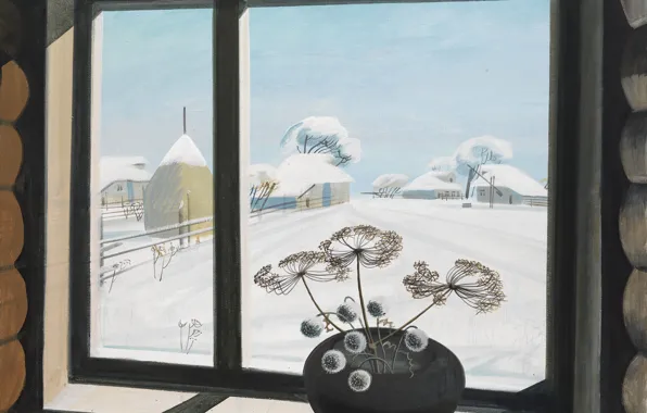 Картинка пейзаж, живопись, Игорь Обросов