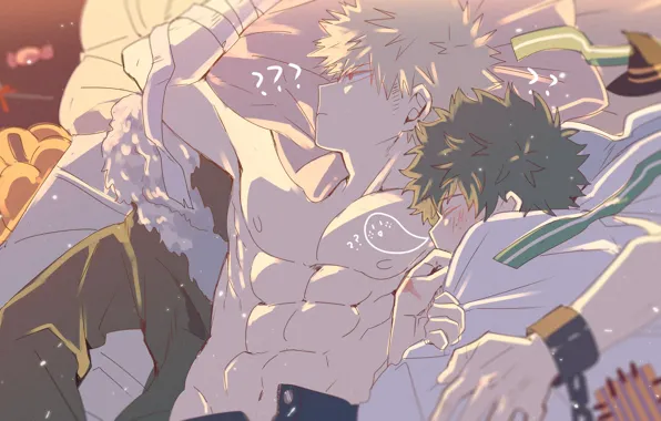 Сон, спит, парни, Моя геройская академия, My Hero Academia, Boku No Hero Academia, Мидория Изуку, …