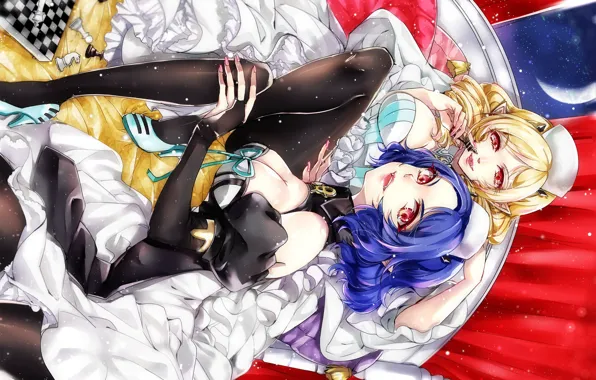 Девушки, вампиры, Owari no Seraph, Последний серафим
