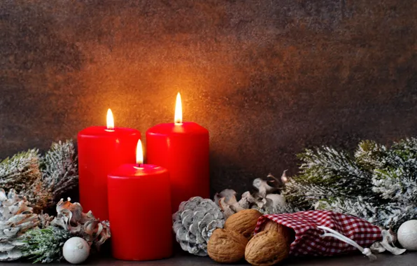 Картинка свечи, Новый Год, Рождество, merry christmas, decoration, xmas, holiday celebration