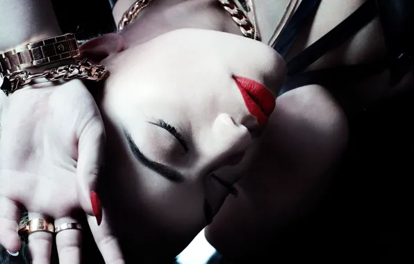 Картинка украшения, лицо, макияж, Rita Ora
