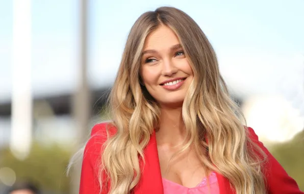 Взгляд, улыбка, модель, макияж, фотосессия, hair, Victoria’s Secret, Romee Strijd