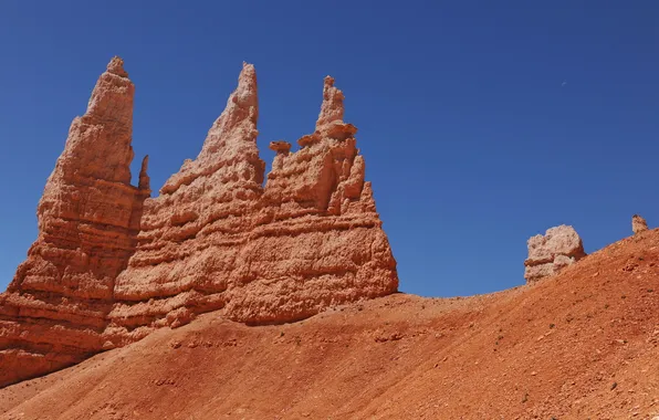 Небо, пейзаж, горы