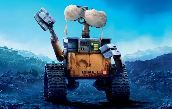 Обои робот, Wall-e, бюстгальтер на телефон и рабочий стол, раздел ...