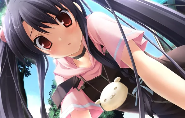 Глаза, девушка, аниме