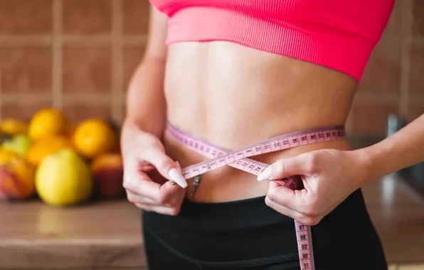Healthy living, exercising, eating well