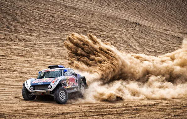 Песок, Авто, Mini, Спорт, Машина, 300, Rally, Dakar