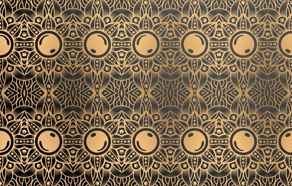 Абстракция, узор, gold, орнамент, color