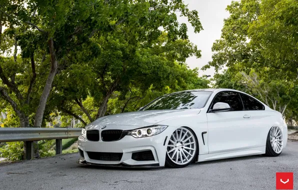 BMW, Vossen, Silver, Wheels, 4 Series, 2015, Polished, VFS-2