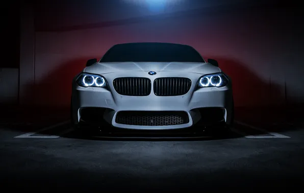 Картинка BMW, Car, Front, F10, 550i, Ligth