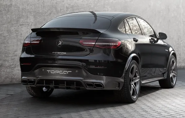 Mercedes-Benz, вид сзади, AMG, Inferno, 2018, TopCar, GLC 63