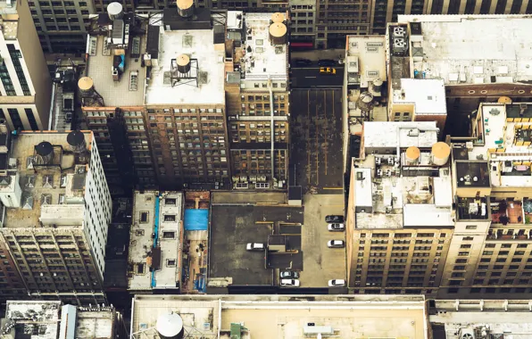 Город, дома, New - York