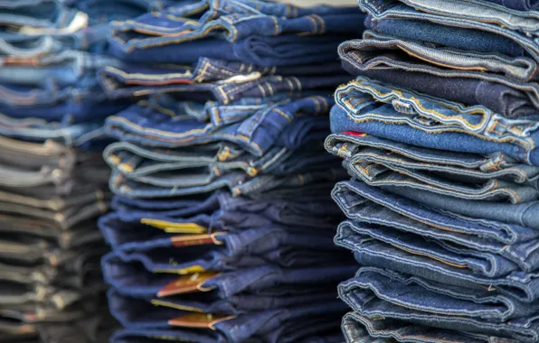 Jeans, stock, cloth