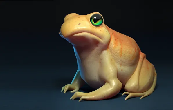 Картинка лягушка, Frog, аарт, Julien PARISPRO