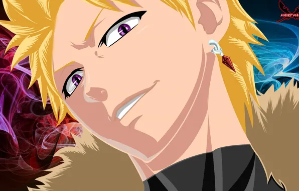Взгляд, аниме, арт, парень, Fairy Tail, Стинг, Хвост феи