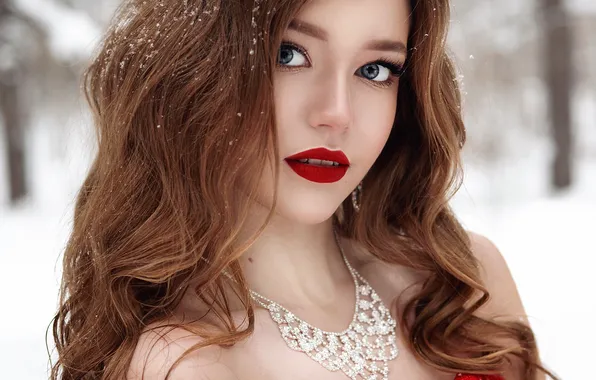 Картинка макияж, губы, Olga Galitsyna