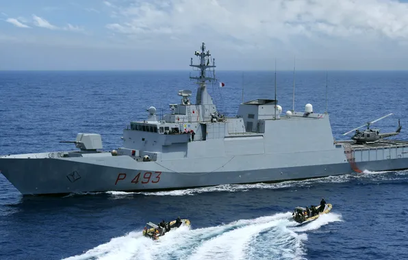 Корвет, ВМС Италии, Comandante Foscari, P-493