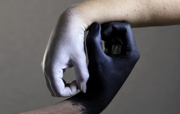 Фон, знак, руки