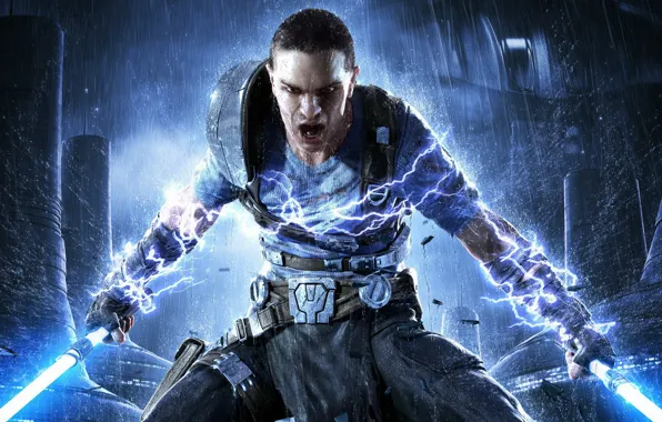 Дождь, ярость, мечи, джедай, Star Wars: The Force Unleashed 2