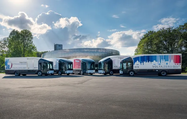 Delivery, electric vehicles, Volta Trucks