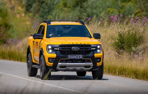 Картинка Ford, road, Ranger, Ford Ranger Wildtrak X