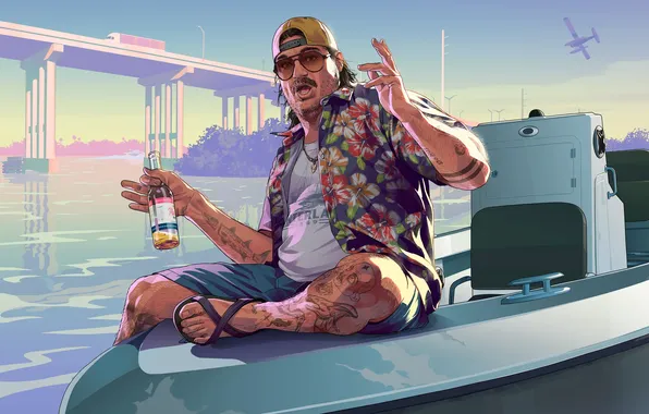 Grand theft auto, gta, гта, gta VI, grand theft auto VI, Gta 6, Кэл Хэмптон, …