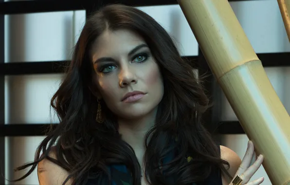 Картинка look, make-up, Lauren Cohan