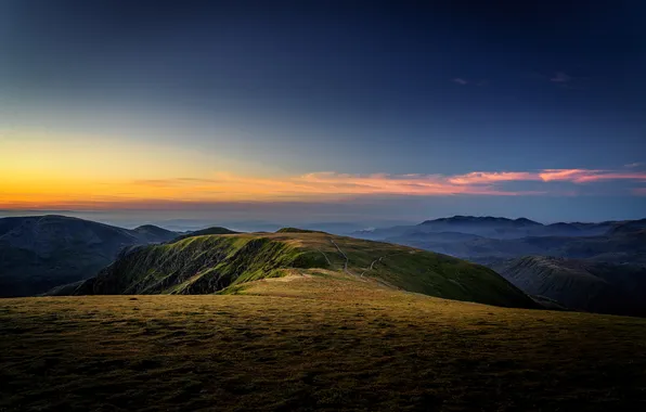 Картинка Mount Scenery, Natural Landscape, Slope, Mountain, Cloud