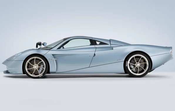 Pagani, luxury, вид с боку, limited edition, Huayra, 2022, Codalunga