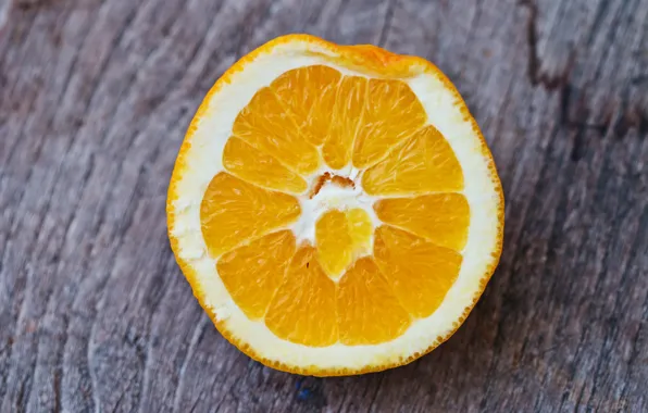 Оранжевый, половина, апельсин, фрукт